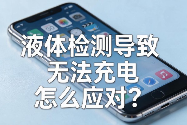 苹果手机液体检测导致无法充电怎么应对？