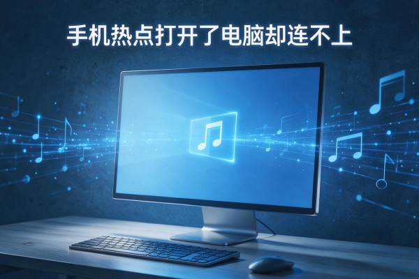 手机热点打开了电脑却连不上