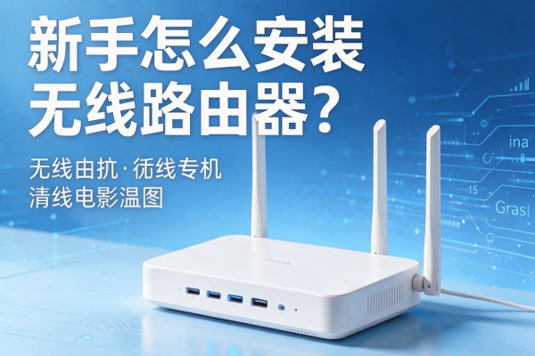 新手怎么安装无线路由器?