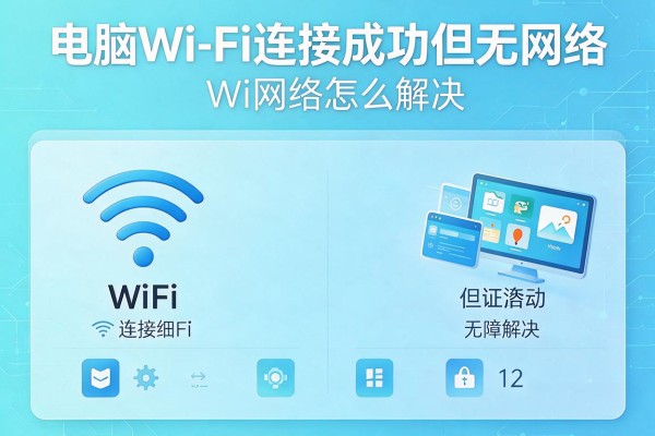 电脑WiFi连接成功但无网络怎么解决