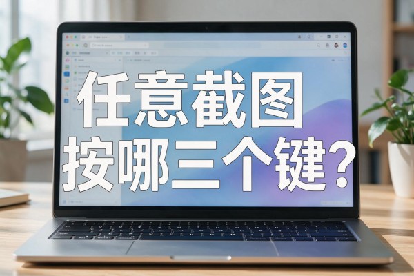 笔记本电脑任意截图按哪三个键?