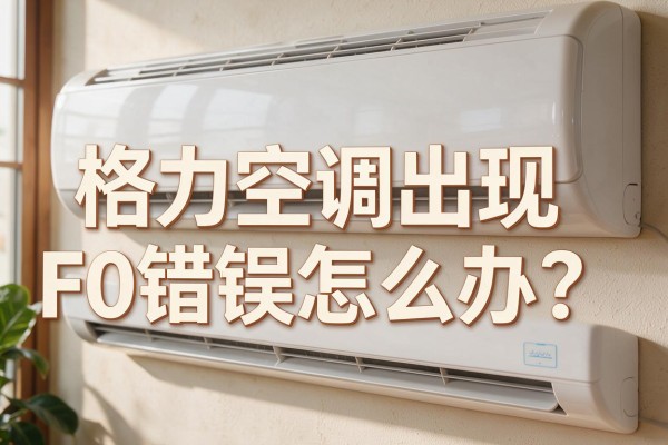 格力空调出现F0错误怎么办?