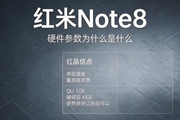 红米Note8的硬件参数是什么