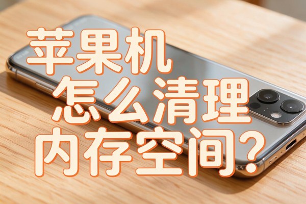 苹果手机怎么清理内存空间?