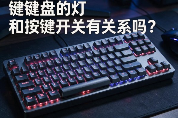 机械键盘的灯和按键开关有关系吗?