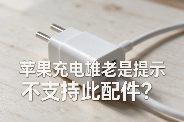 苹果充电器老是提示不支持此配件？