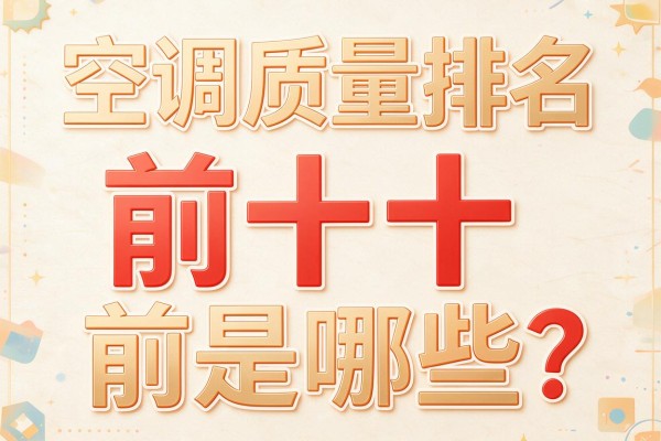 空调质量排名前十是哪些?