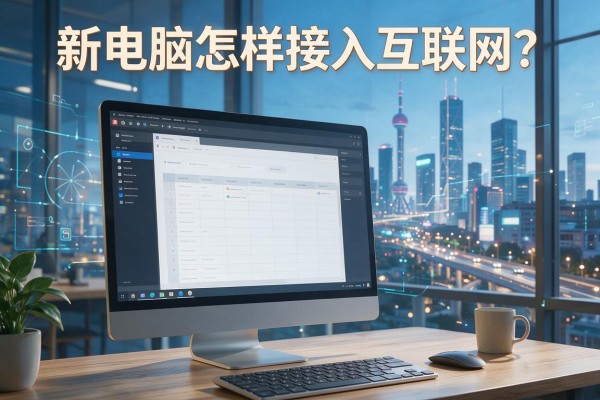 新电脑怎样接入互联网?
