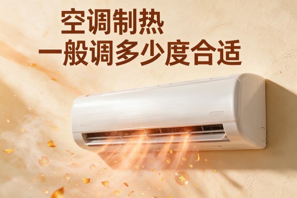 空调制热一般调多少度合适