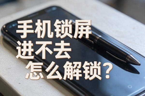 手机锁屏进不去怎么解锁？