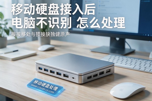 移动硬盘接入后电脑不识别怎么处理
