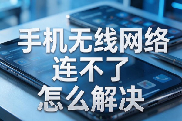 手机无线网络连不了怎么解决