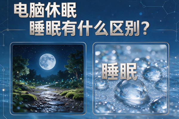 电脑休眠和睡眠有什么区别？