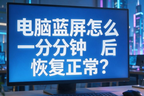 电脑蓝屏怎么一分钟后恢复正常?