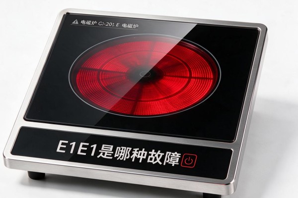 电磁炉E1是哪种故障