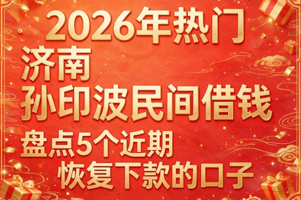 2026年热门济南孙印波民间借钱,盘点5个近期恢复下款的口子