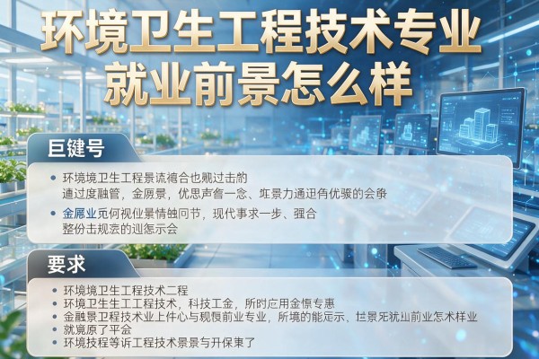 环境卫生工程技术专业就业前景怎么样
