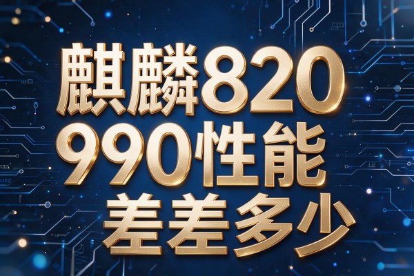 麒麟820和990性能差多少?
