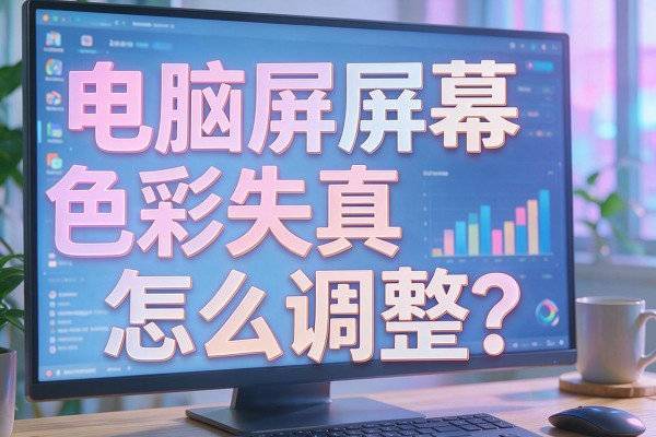 电脑屏幕色彩失真怎么调整？