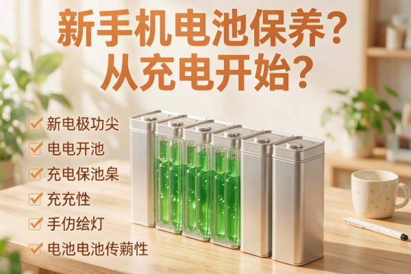 新手机电池保养从充电开始?