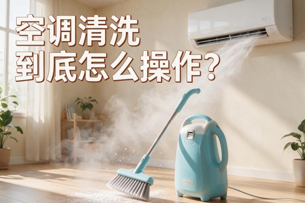 空调清洗到底怎么操作?