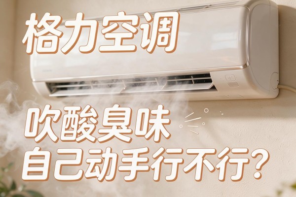 格力空调吹酸臭味自己动手行不行?