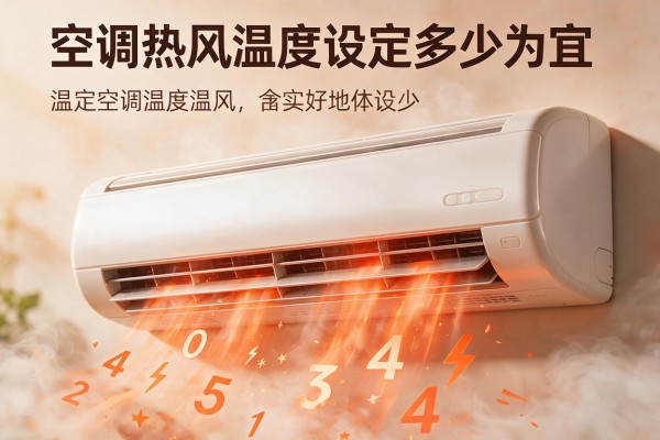 空调热风温度设定多少为宜