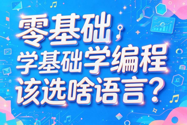 零基础学编程该选啥语言？