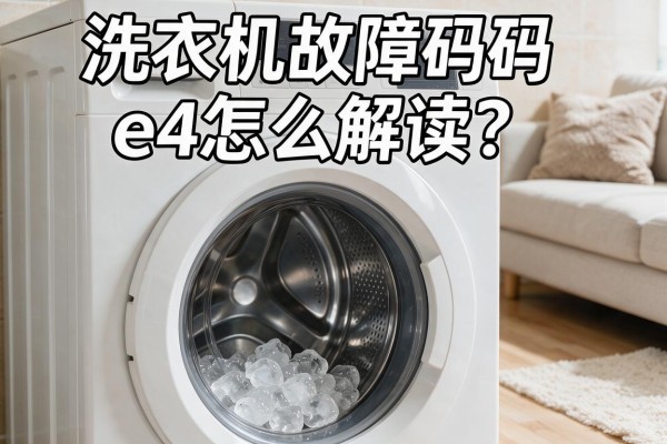 洗衣机故障码e4怎么解读？