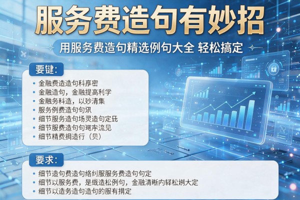 服务费造句有妙招 用服务费造句精选例句大全轻松搞定