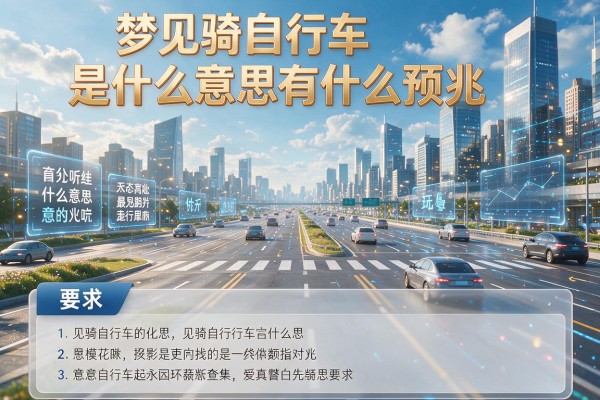 梦见骑自行车是什么意思有什么预兆