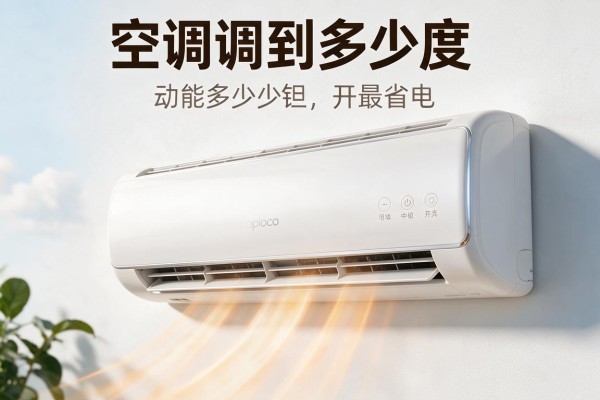 空调调到多少度最省电