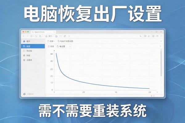 电脑恢复出厂设置需不需要重装系统