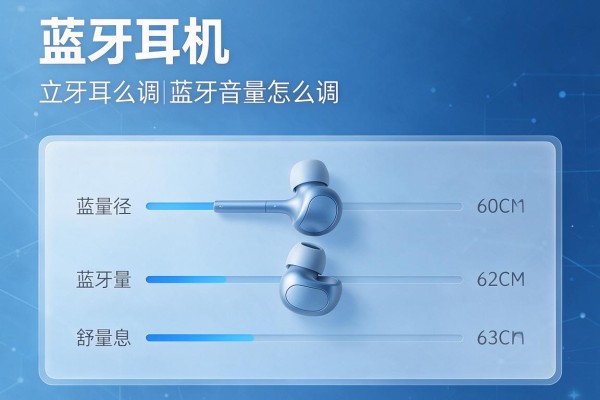蓝牙耳机音量怎么调