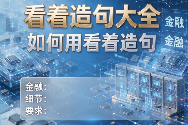 看着造句大全-如何用看着造句