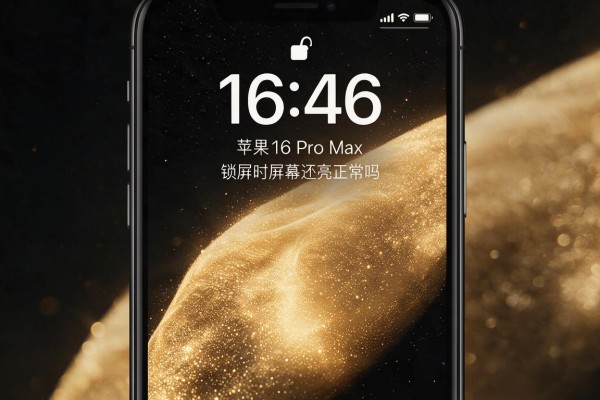 苹果16 Pro Max锁屏时屏幕还亮正常吗