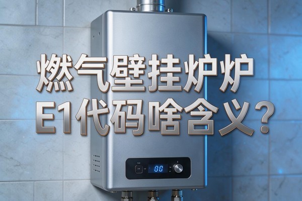 燃气壁挂炉E1代码啥含义?