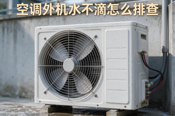 空调外机不滴水怎么排查