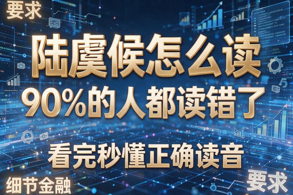 陆虞候怎么读90%的人都读错了看完秒懂正确读音