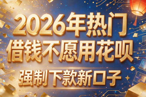 2026年热门借钱不愿用花呗,强制下款新口子