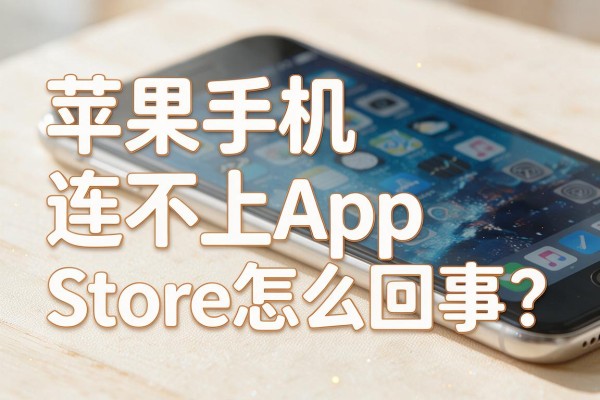 苹果手机连不上App Store怎么回事?