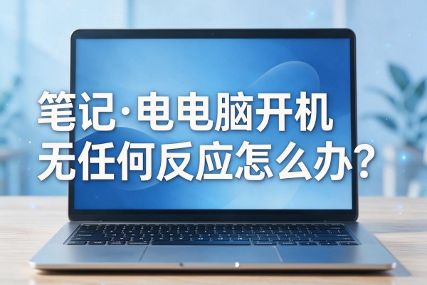 笔记本电脑开机无任何反应怎么办?