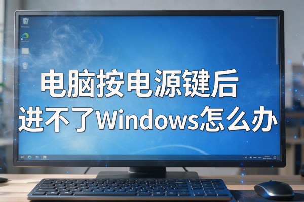 电脑按电源键后进不了Windows怎么办