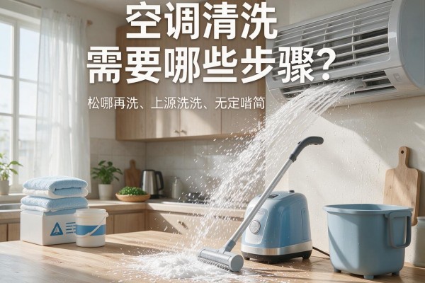 空调清洗需要哪些步骤?