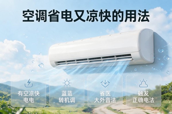 空调省电又凉快的正确用法