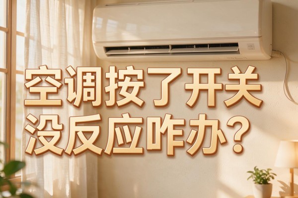 空调按了开关没反应咋办?