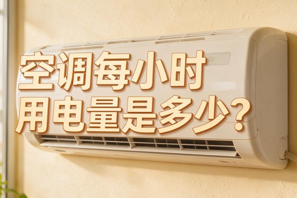 空调每小时用电量是多少?