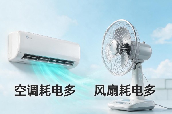 空调耗电多还是风扇耗电多