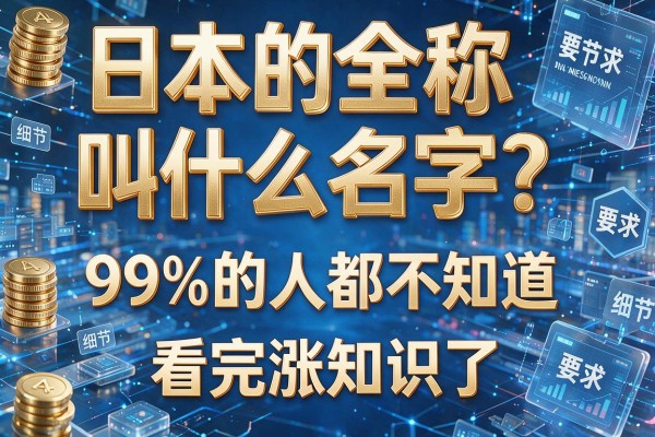 日本的全称叫什么名字?99%的人都不知道,看完涨知识了