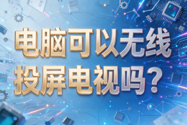 电脑可以无线投屏电视吗？